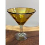 copa martini ambar con lustre